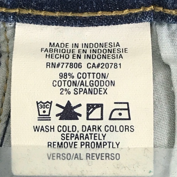 Tommy Bootcut Jeans Size 1 Women Juniors Blue - Picture 8 of 8